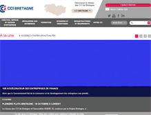 Tablet Screenshot of bretagne.cci.fr