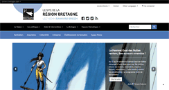 Desktop Screenshot of jeunes.bretagne.fr